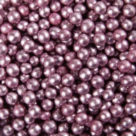 Perle violet pourpre 4mm